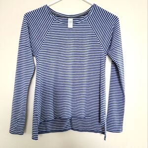 ATLETHA - Striped Blue Kids Shirt / girls M-8/10